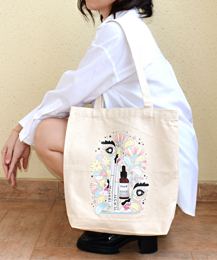 ILASH x Puffingmuffin Tote Bag